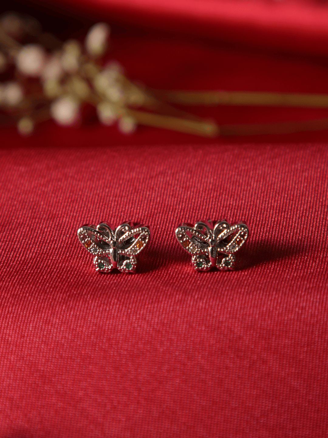 Miniature Butterfly Studs