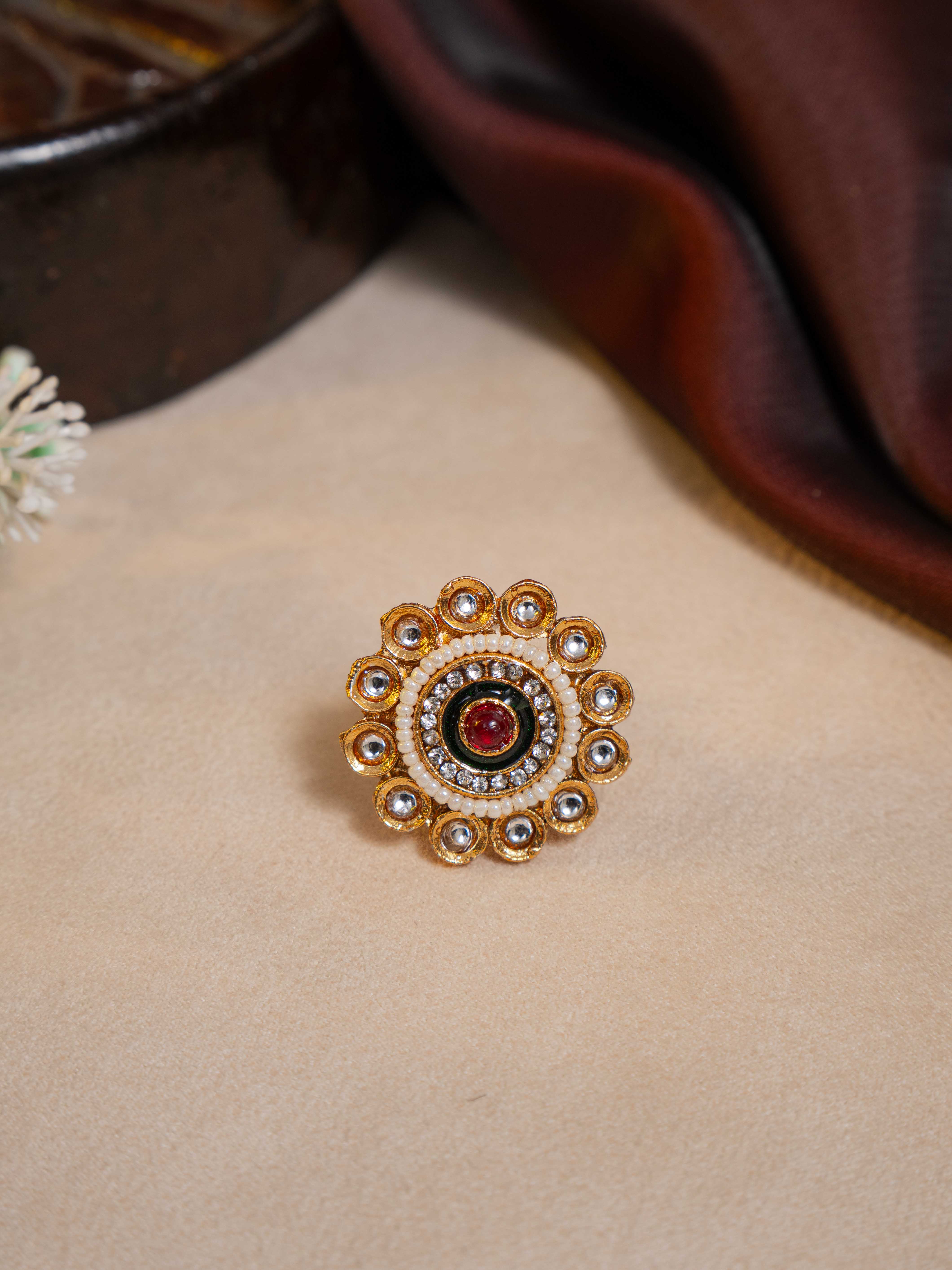 Devyani Adjustable Ring