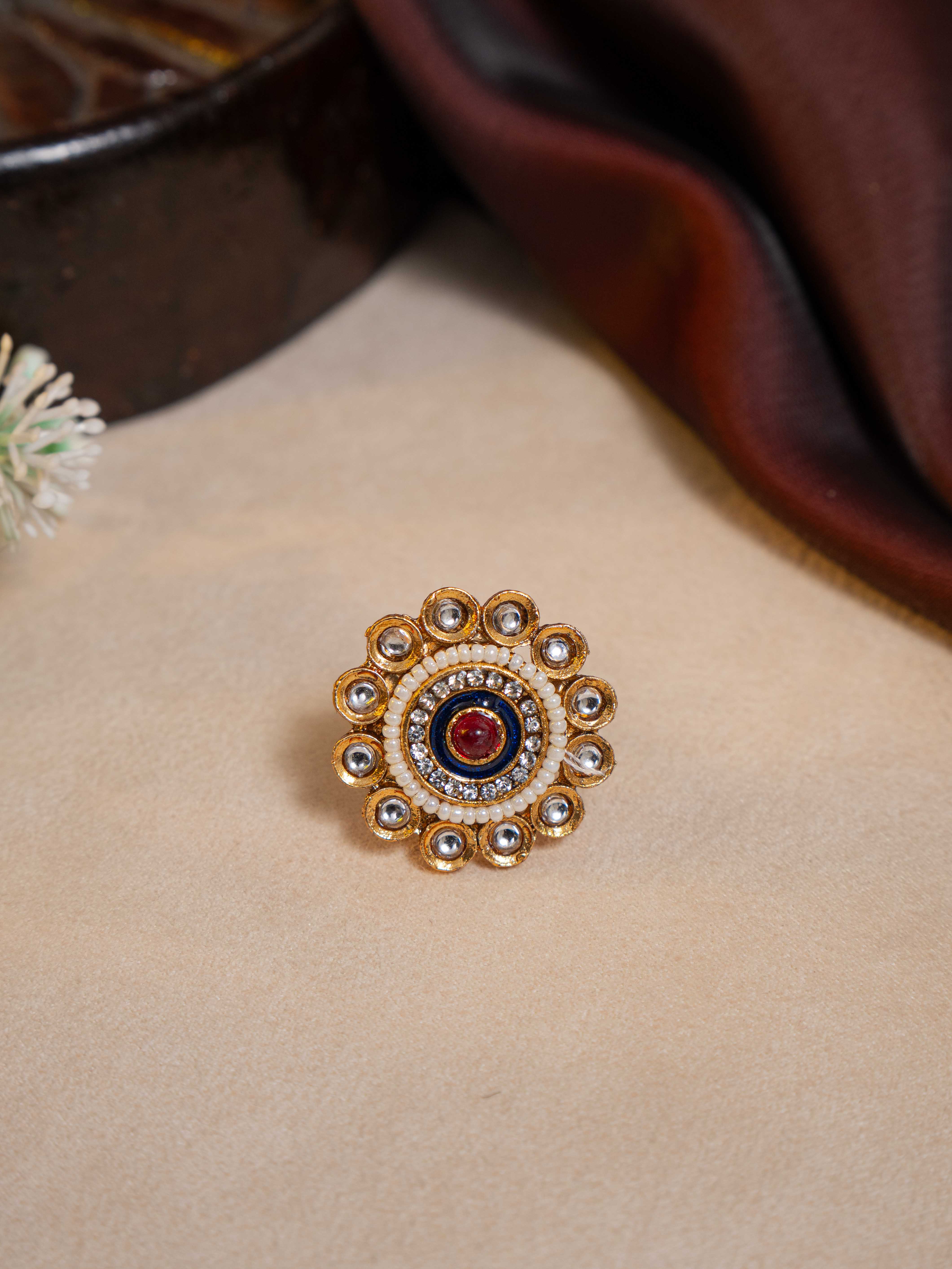 Devyani Adjustable Ring