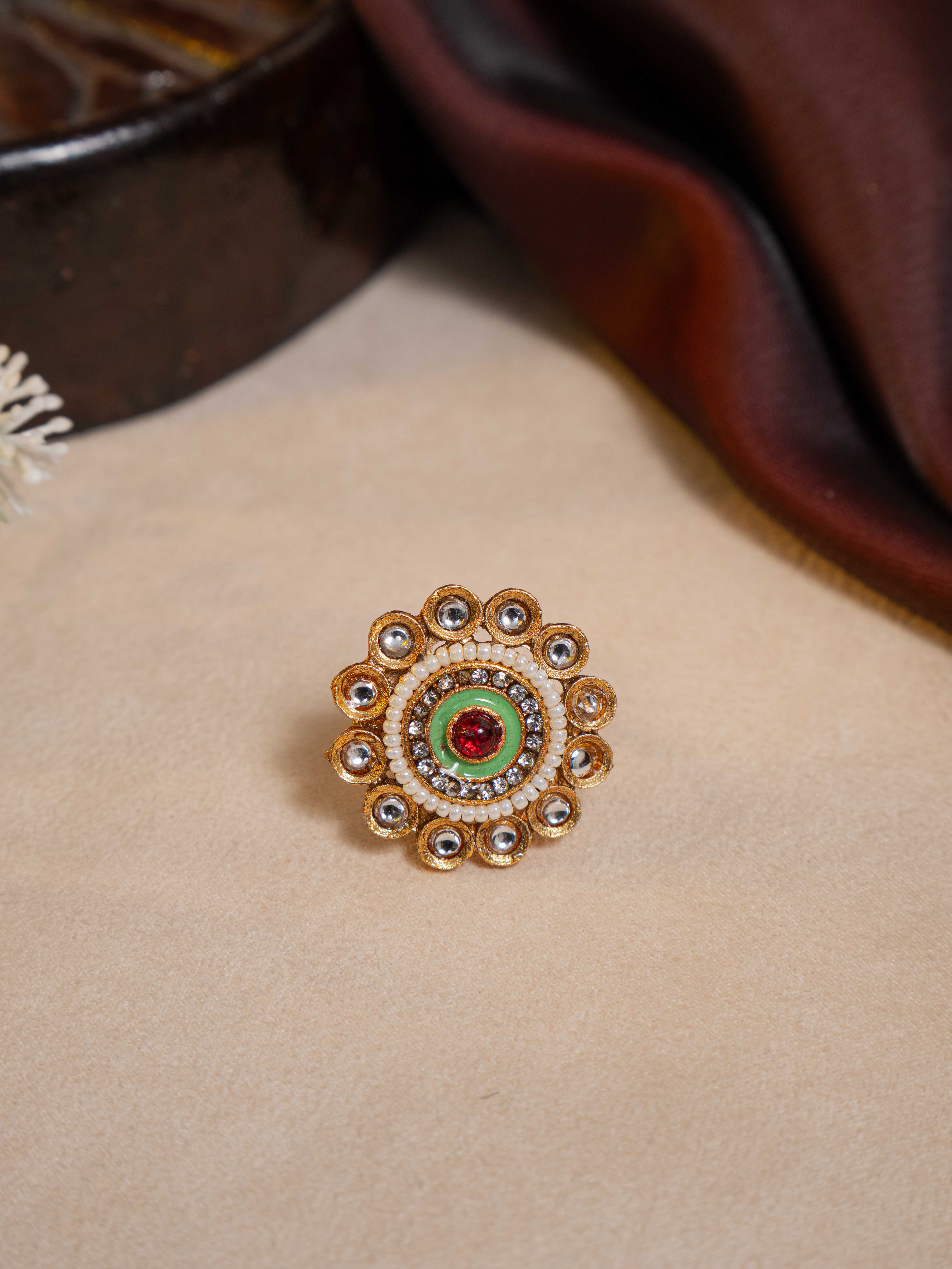 Devyani Adjustable Ring