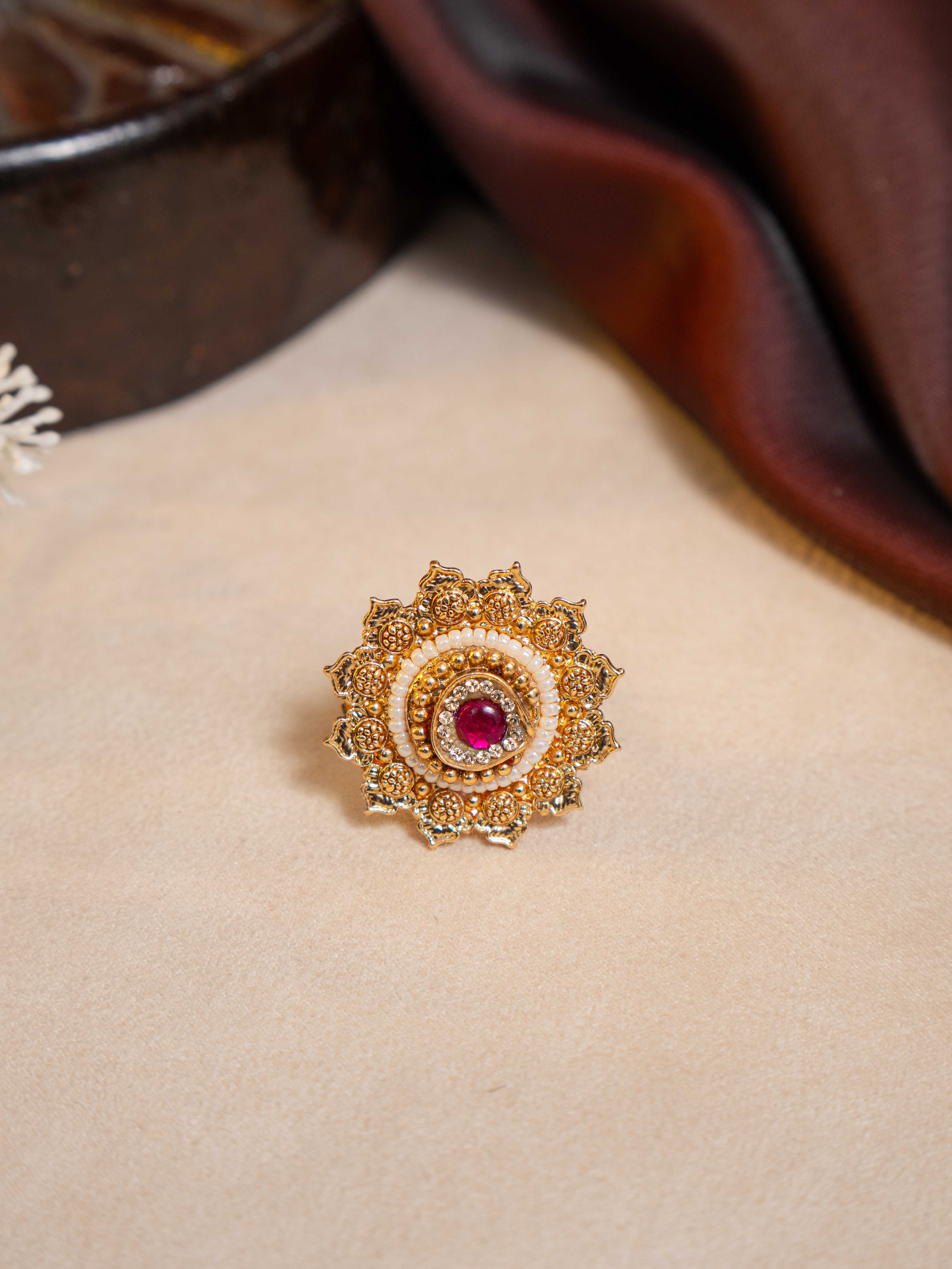 Maharika Adjustable Ring