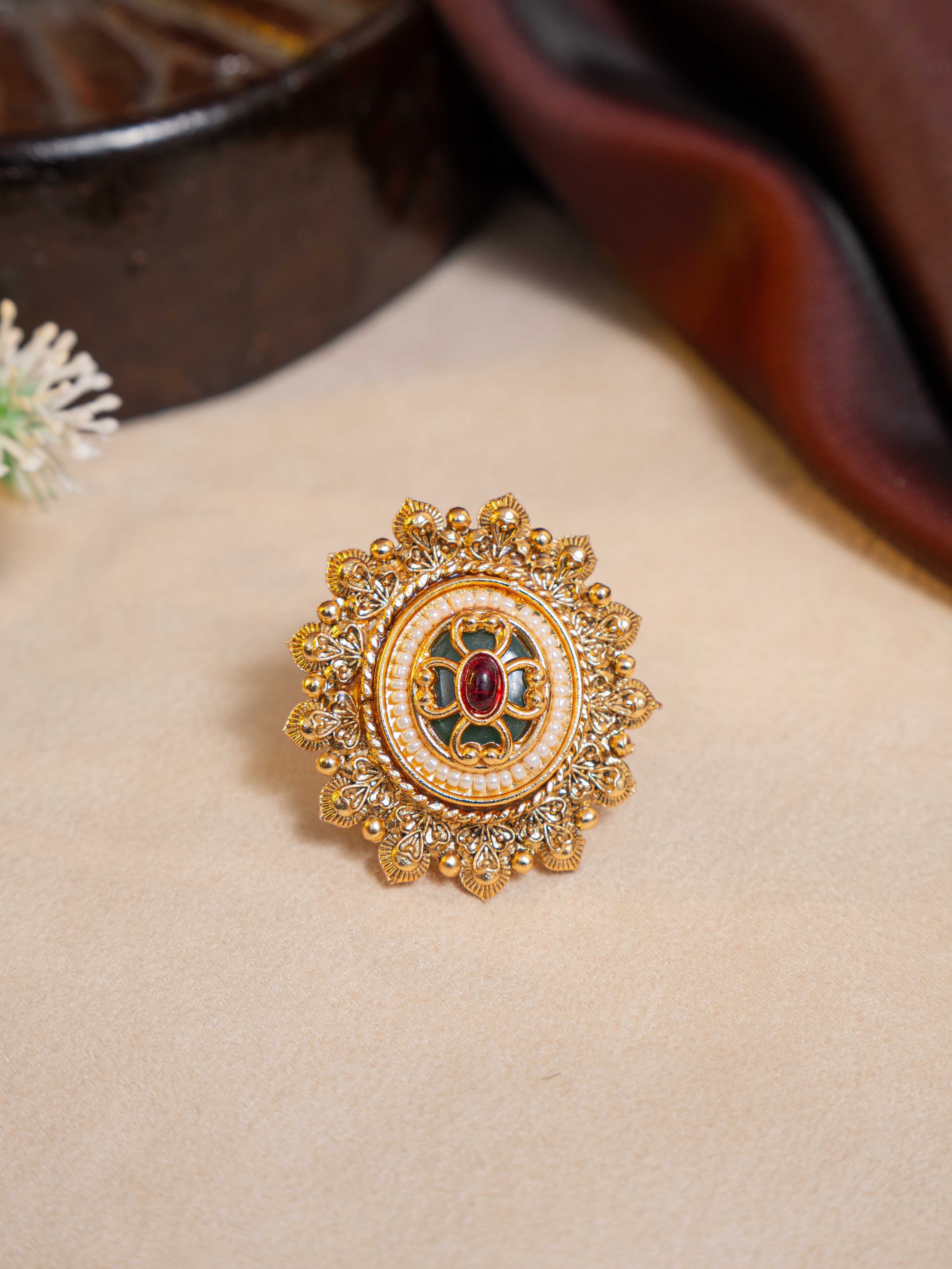 Indrani Adjustable Ring
