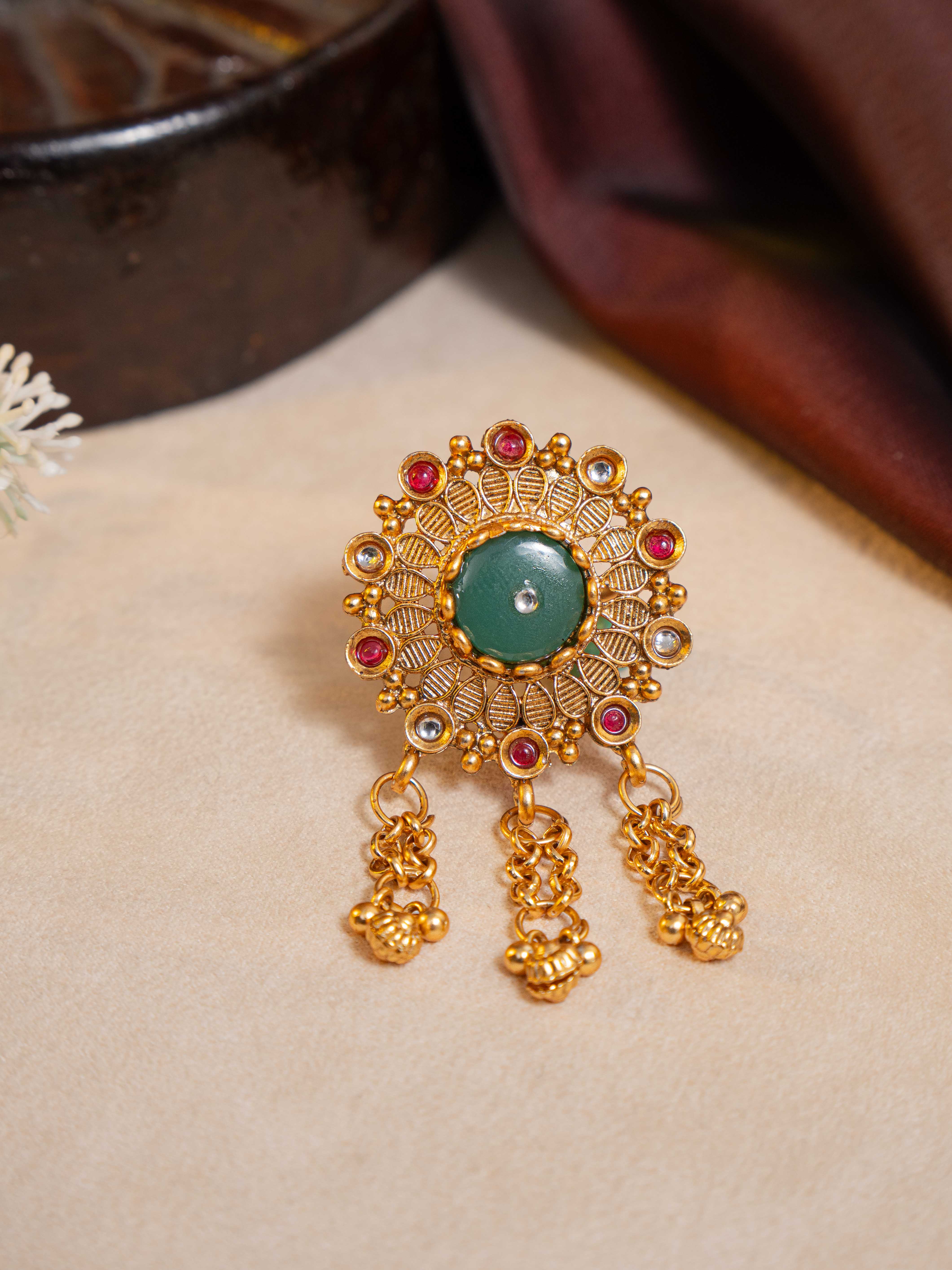 Diya Adjustable Ring