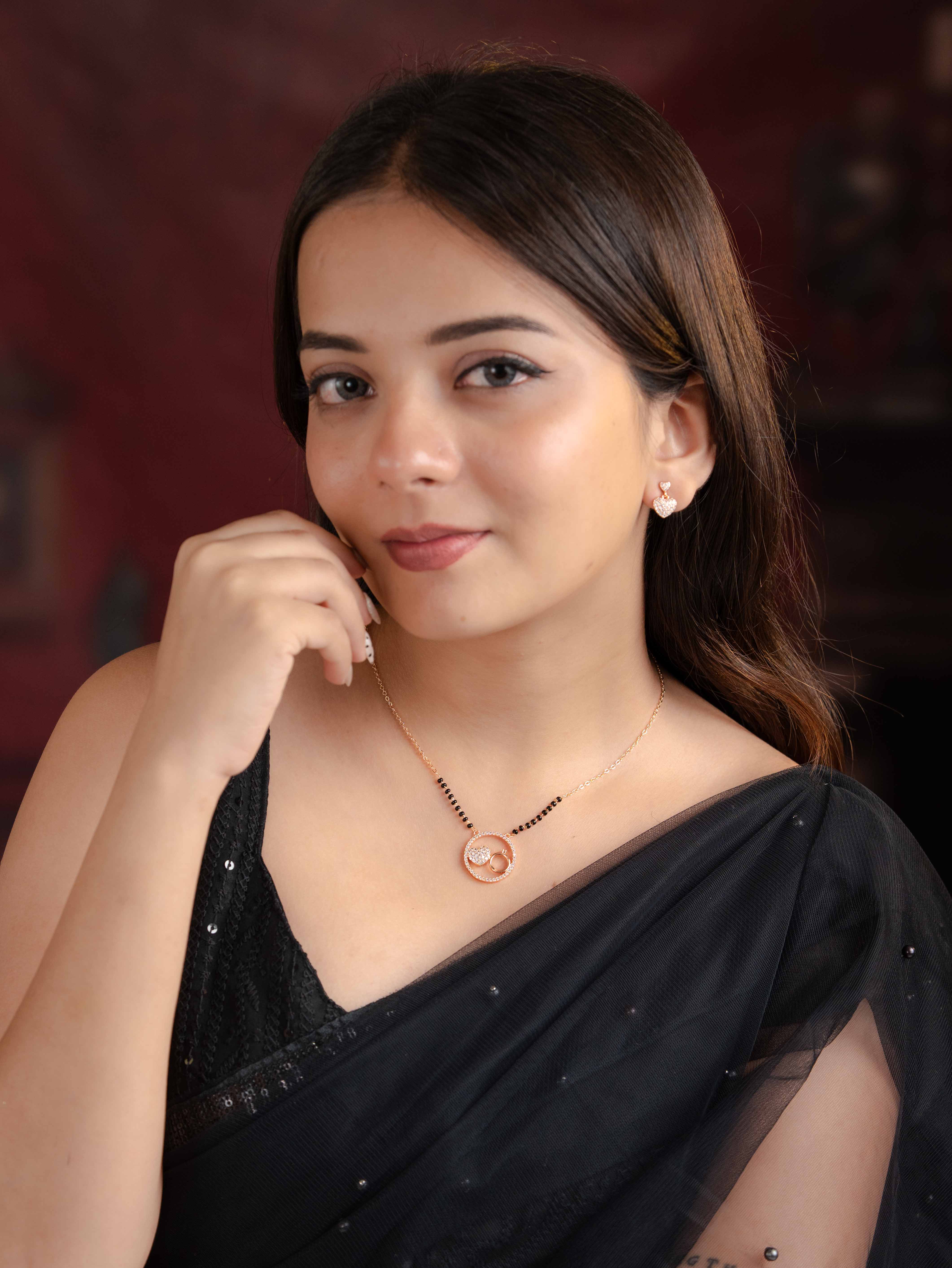 Senorita Mangalsutra with Earrings