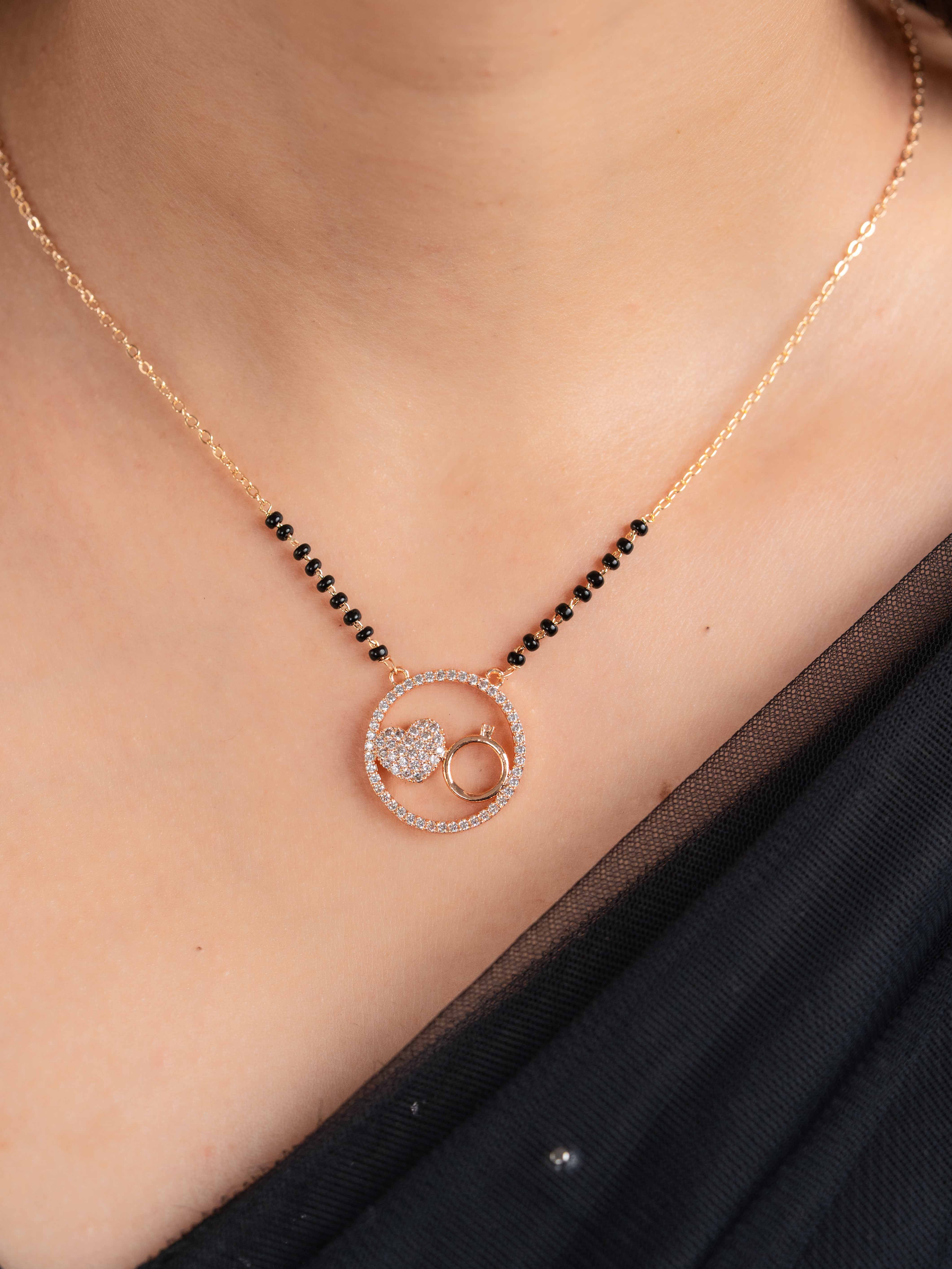 Senorita Mangalsutra with Earrings