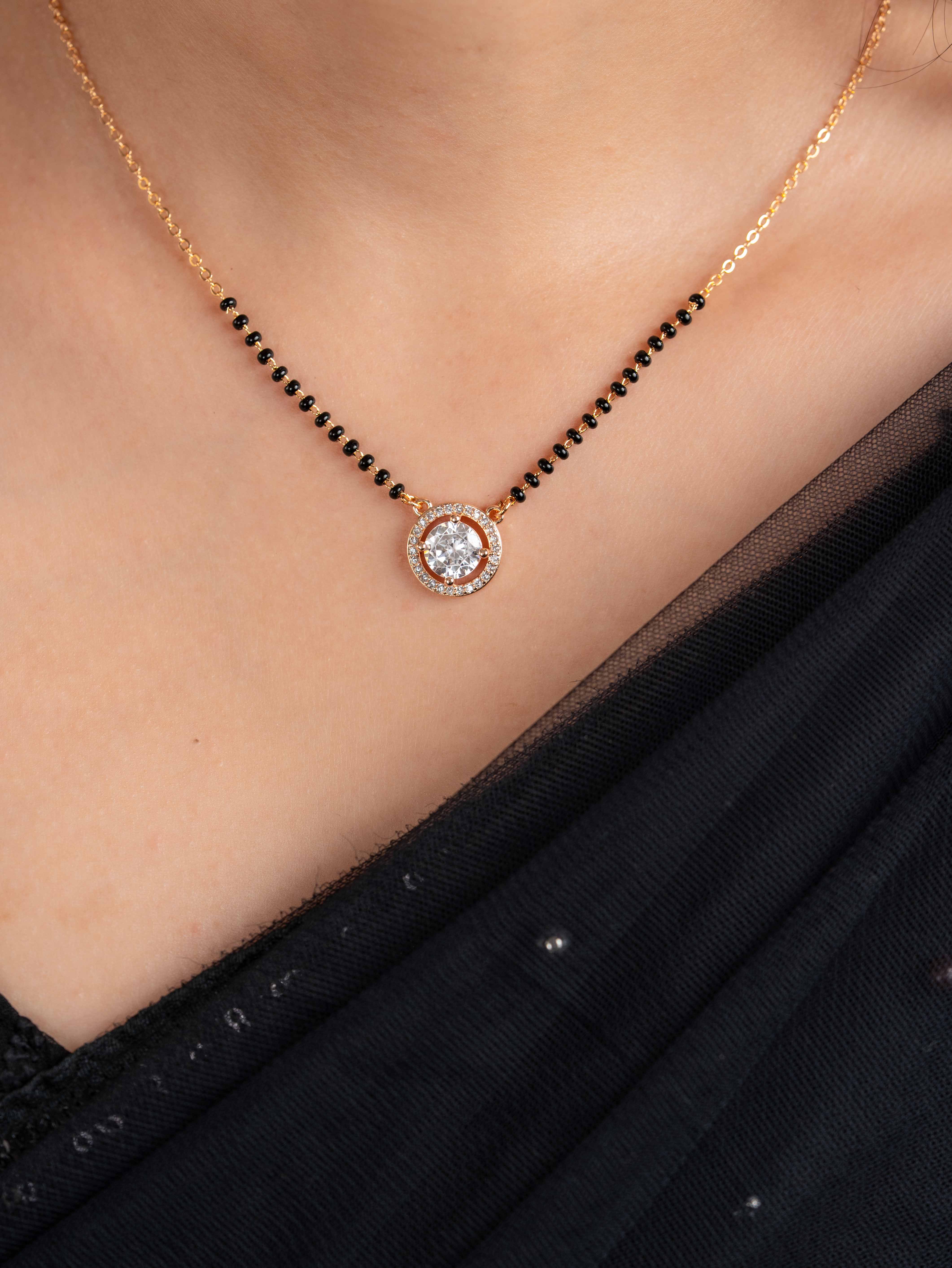 Suhana Mangalsutra with Earrings