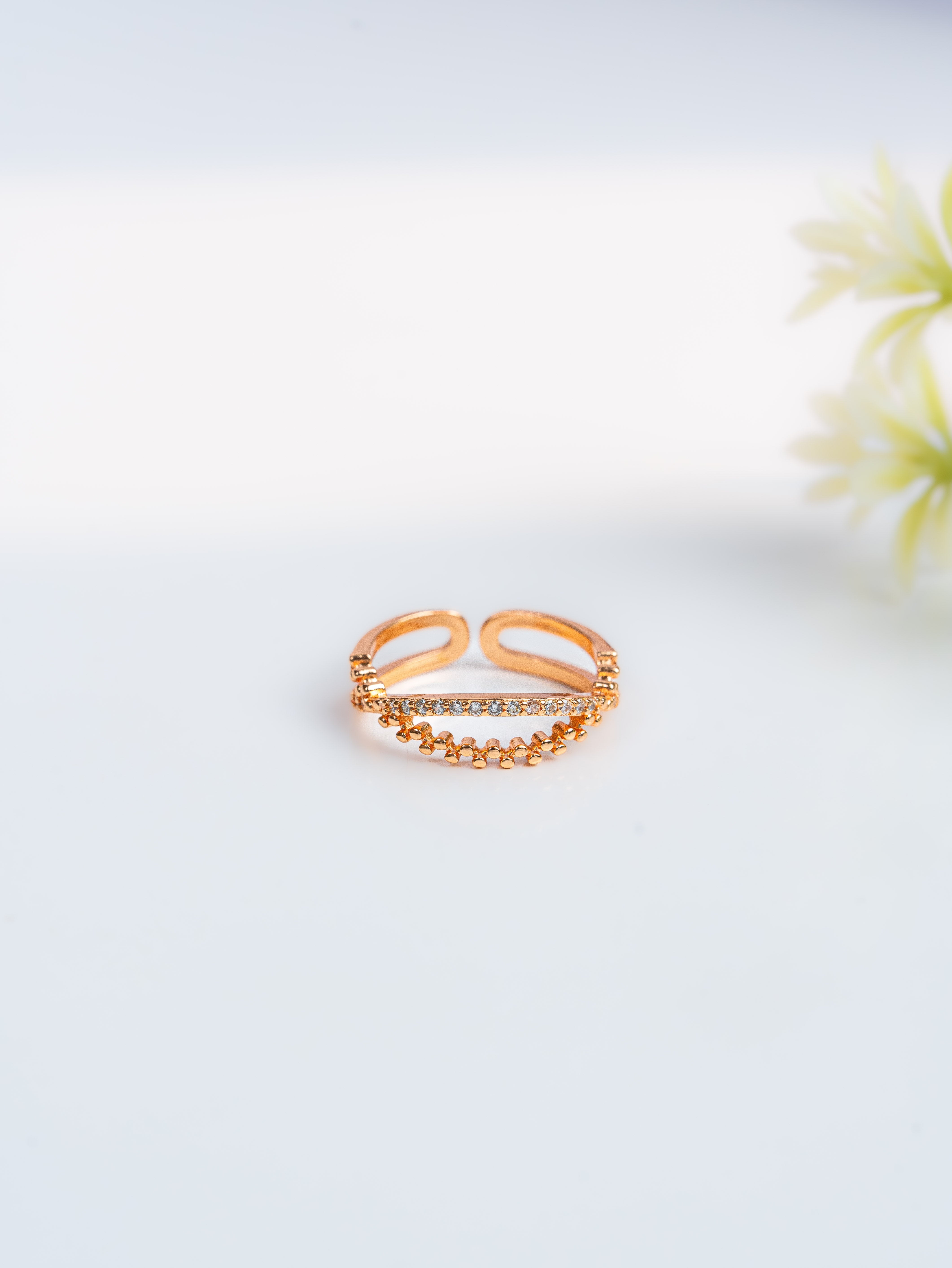 Aster Adjustable Ring