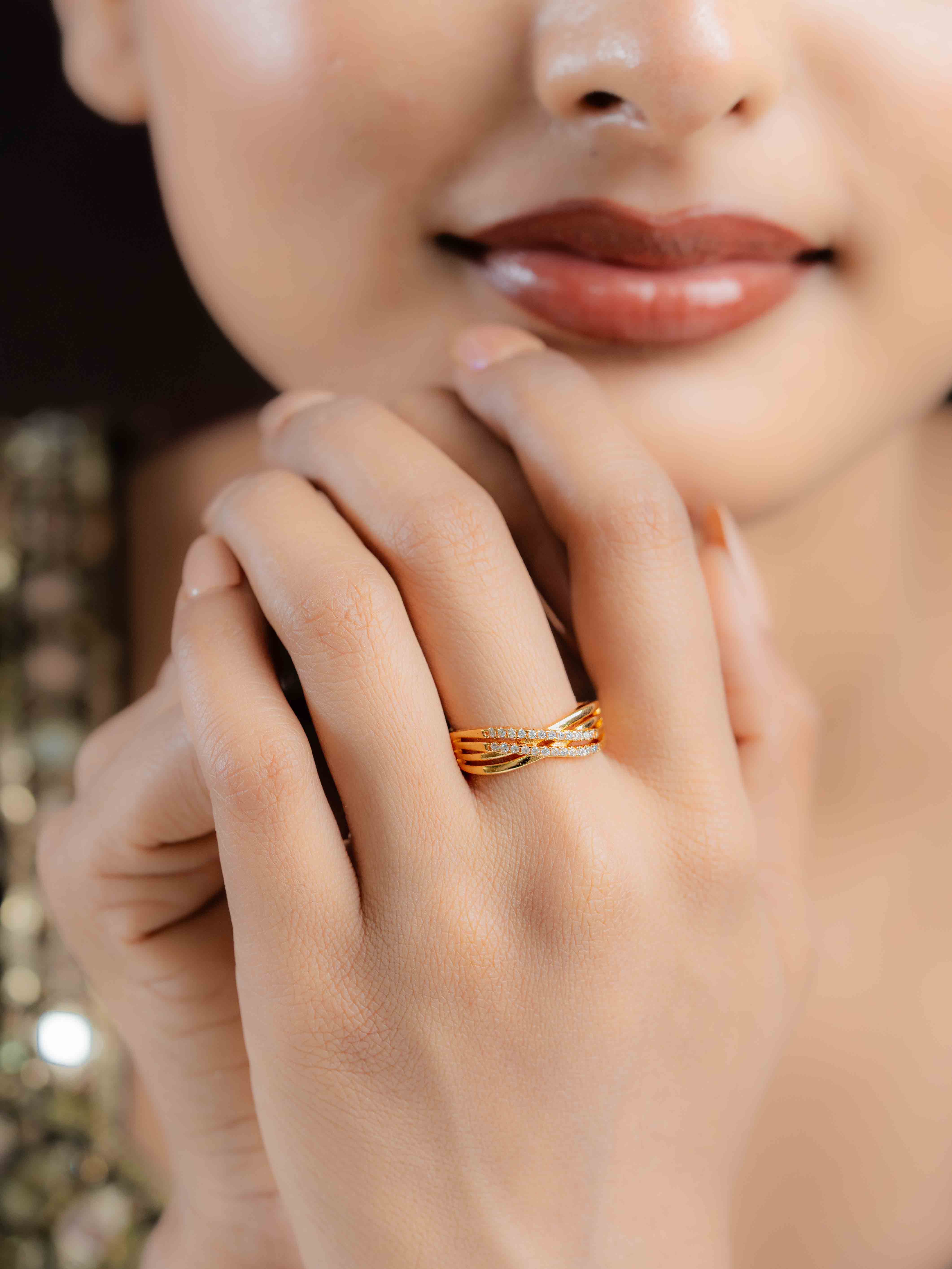 Twilight Adjustable Ring