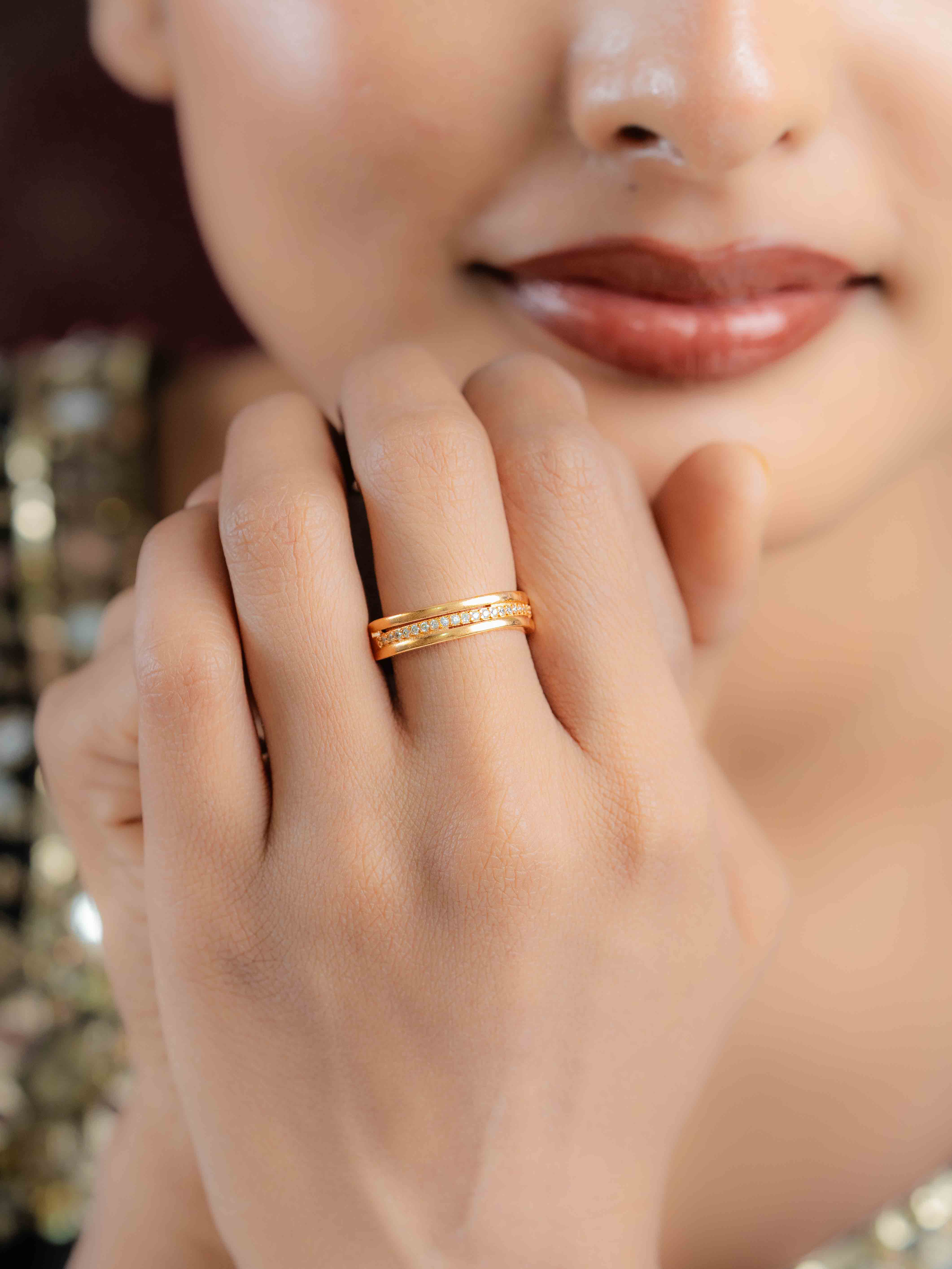 Majestic Glow Adjustable Ring