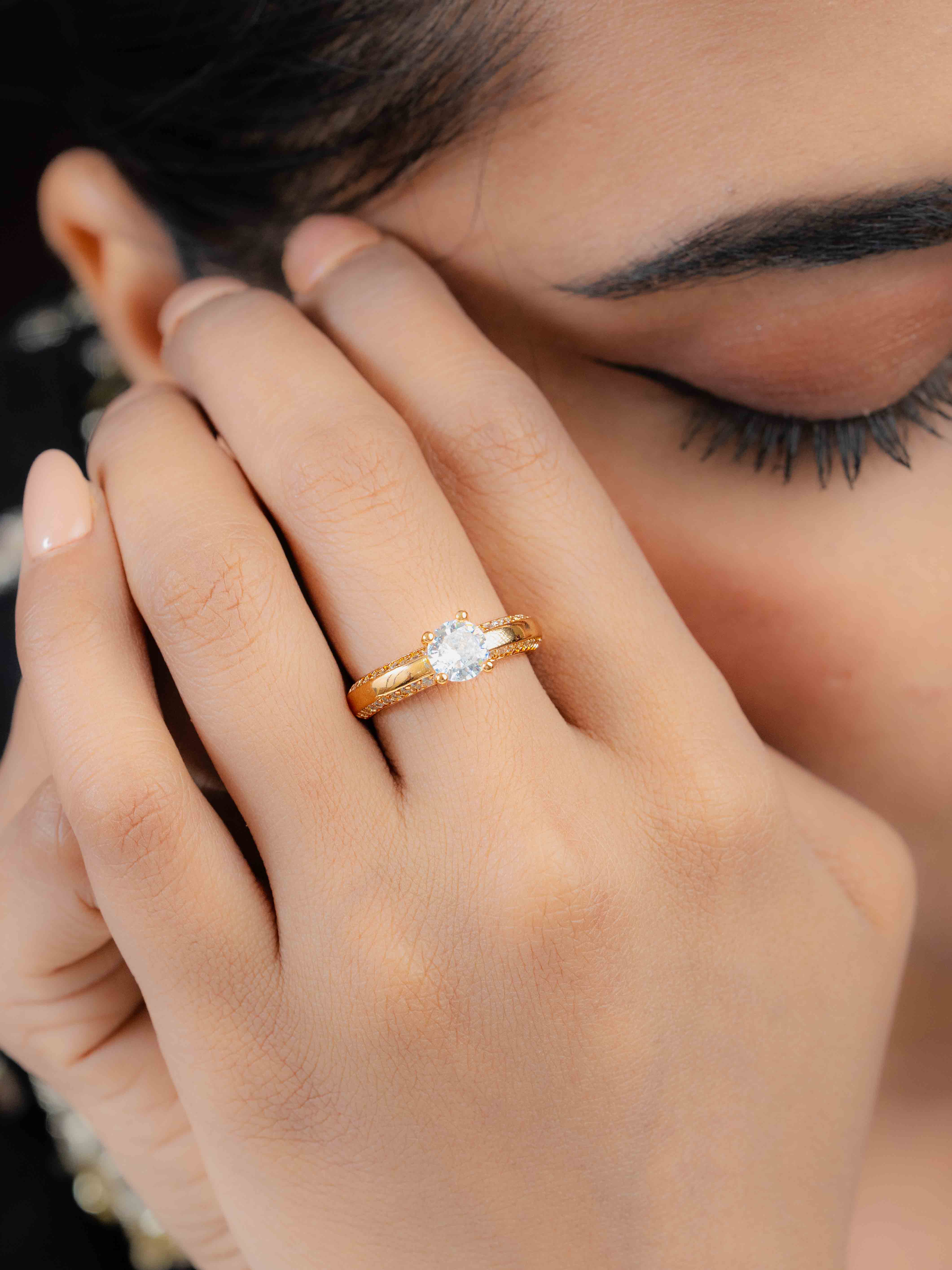 Garden Glow Adjustable Ring
