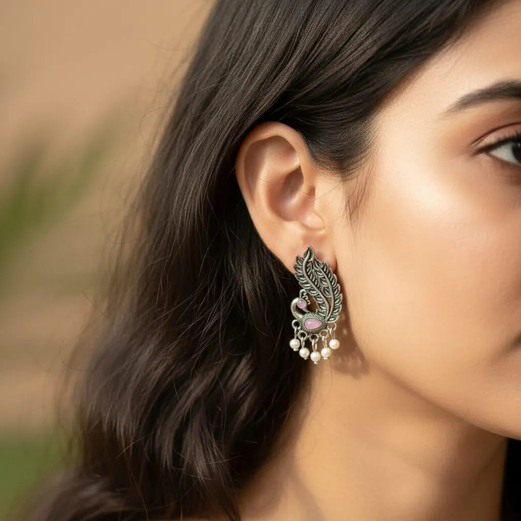 One for every mood! ✨ Grab our exclusive 12-pair Oxidized Earring Combo and stay festive-ready all year long. Shop now at Tulsi Adornments (Official).
