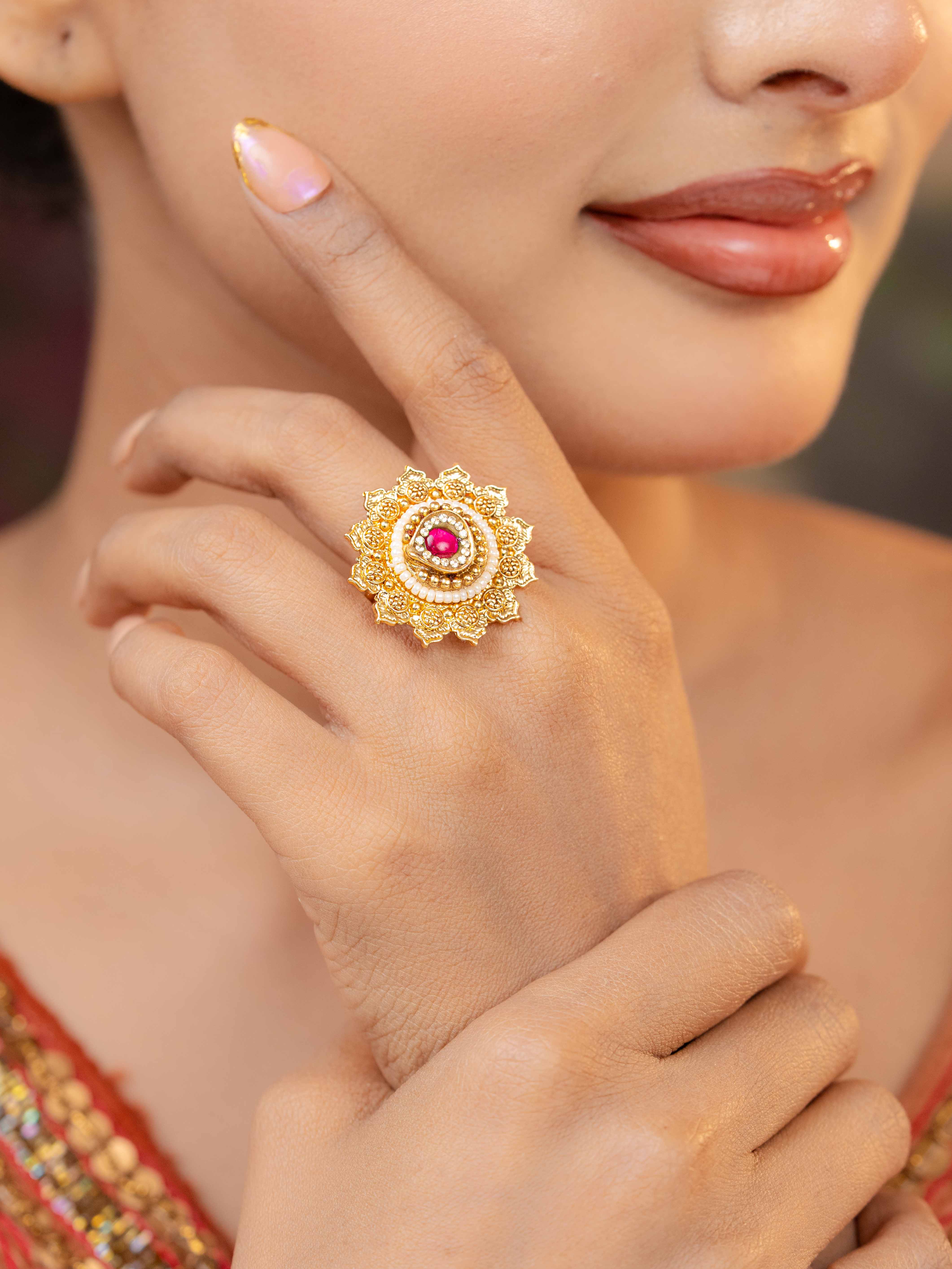 Maharika Adjustable Ring