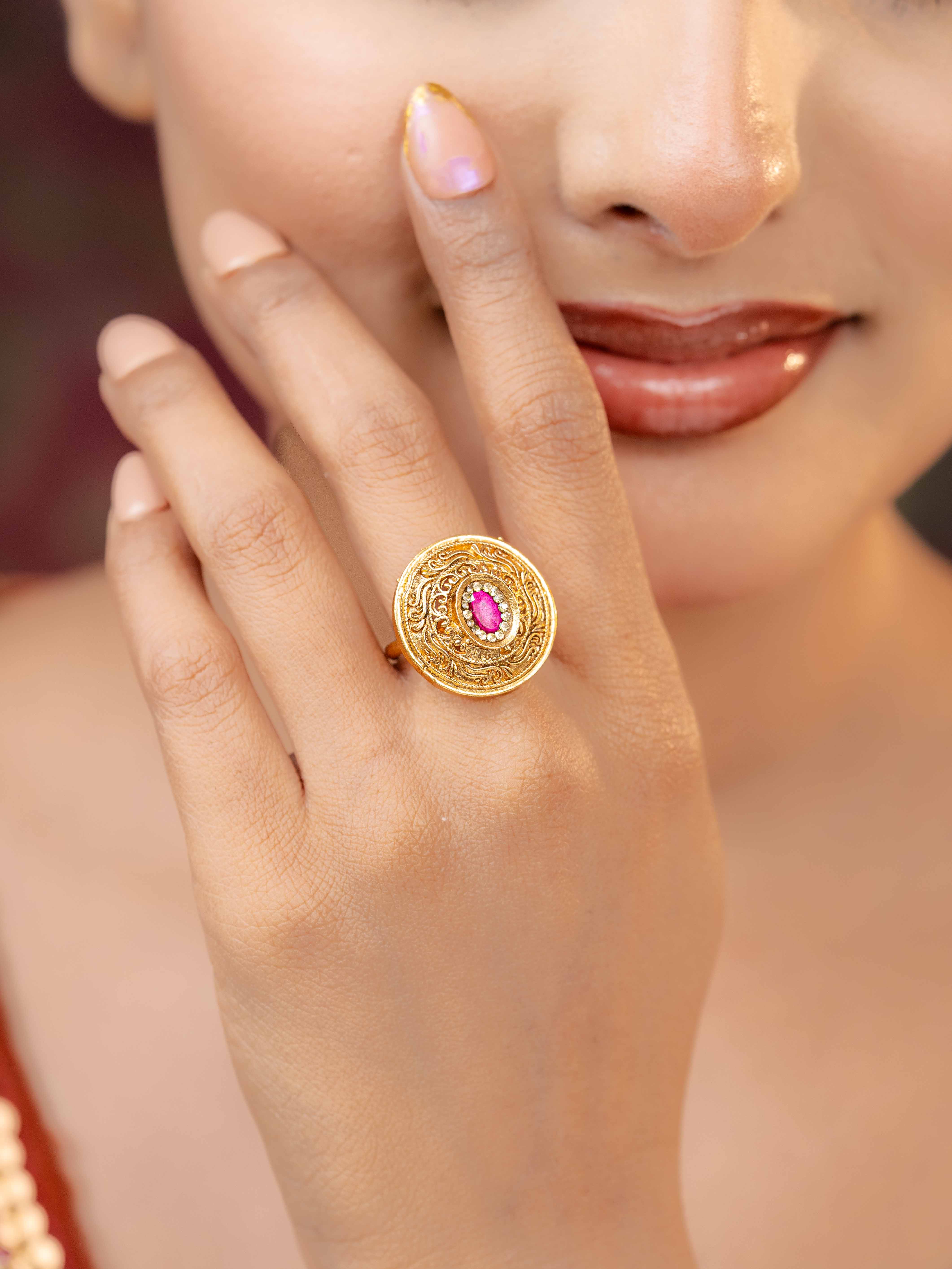 Riyana Adjustable Ring