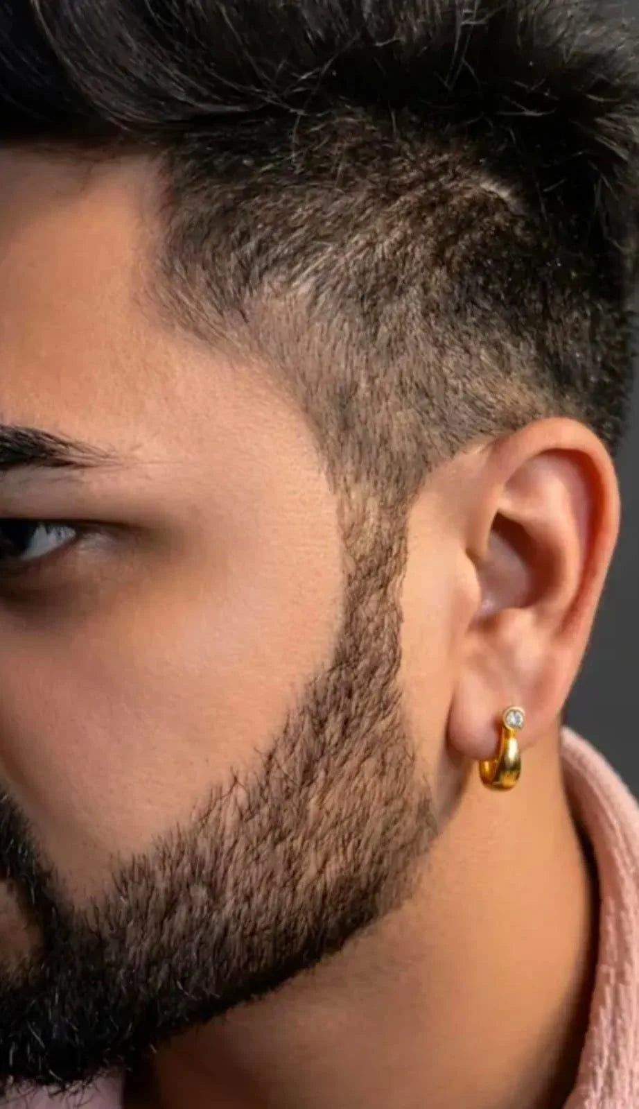 2Pcs (1 Pair / Jodi) 22K Gold Plated Earrings for Women & Men | Unisex Elegant Lightweight Party Wear Jewelry