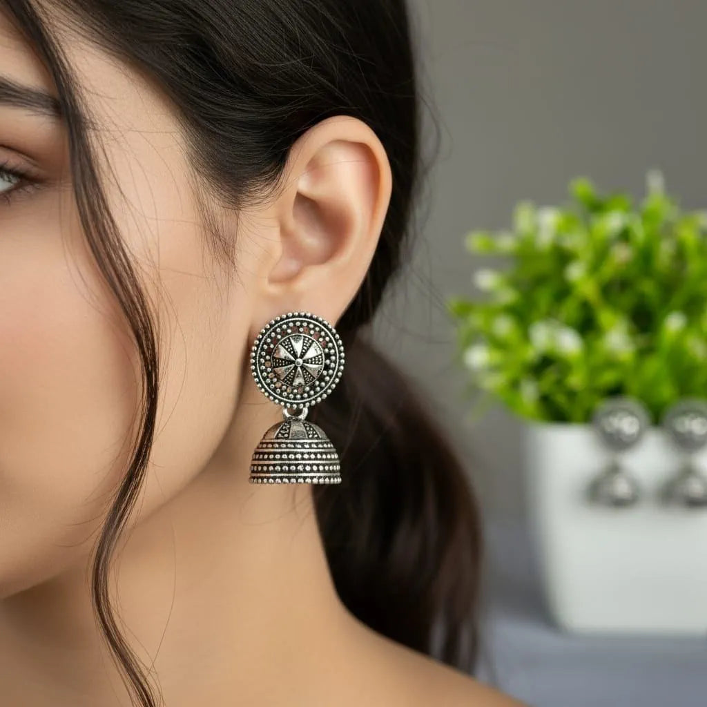 One for every mood! ✨ Grab our exclusive 12-pair Oxidized Earring Combo and stay festive-ready all year long. Shop now at Tulsi Adornments (Official).