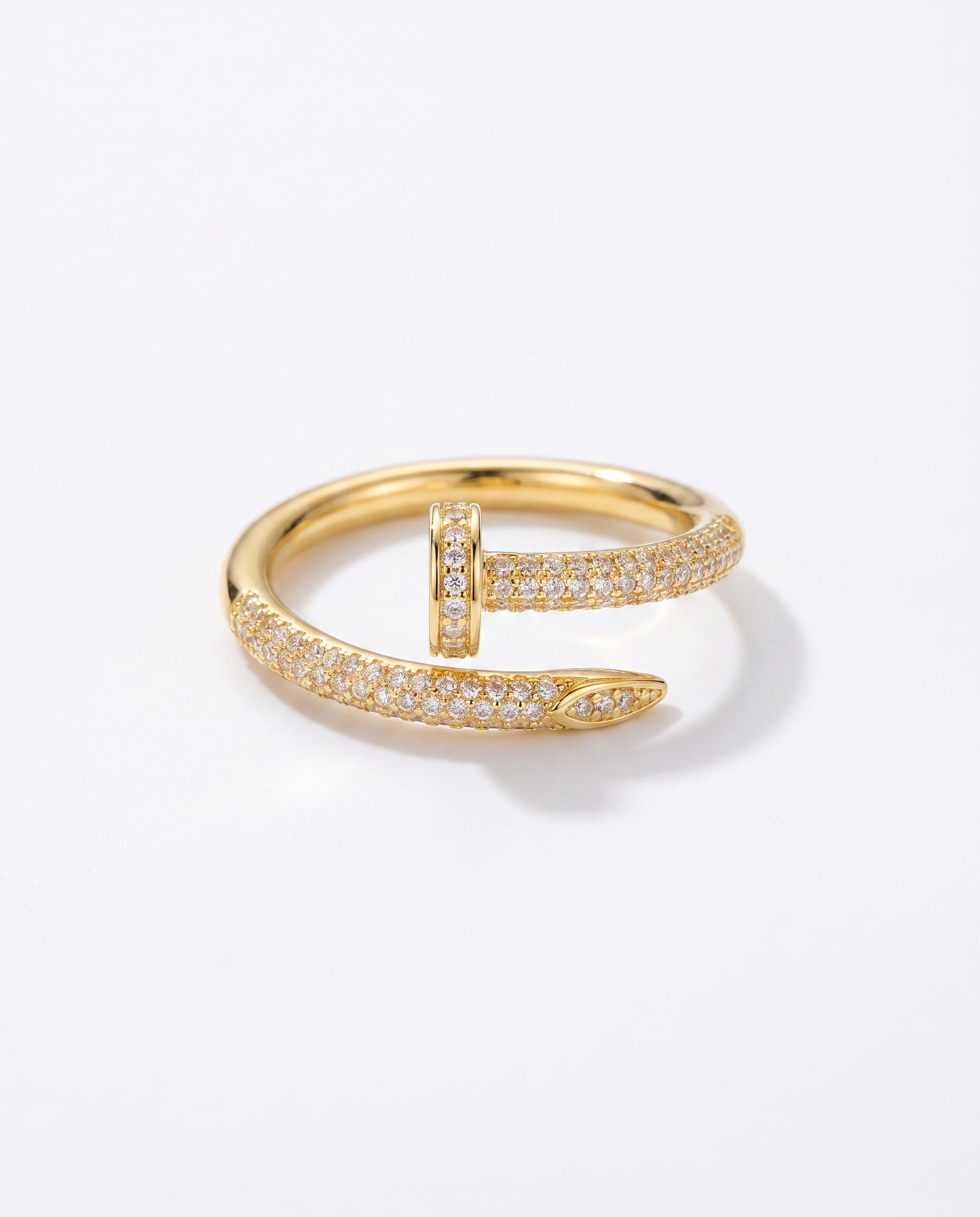 Pavé Nail Wrap Ring